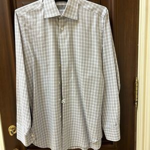 Italian designer Canali NEW condition button down.